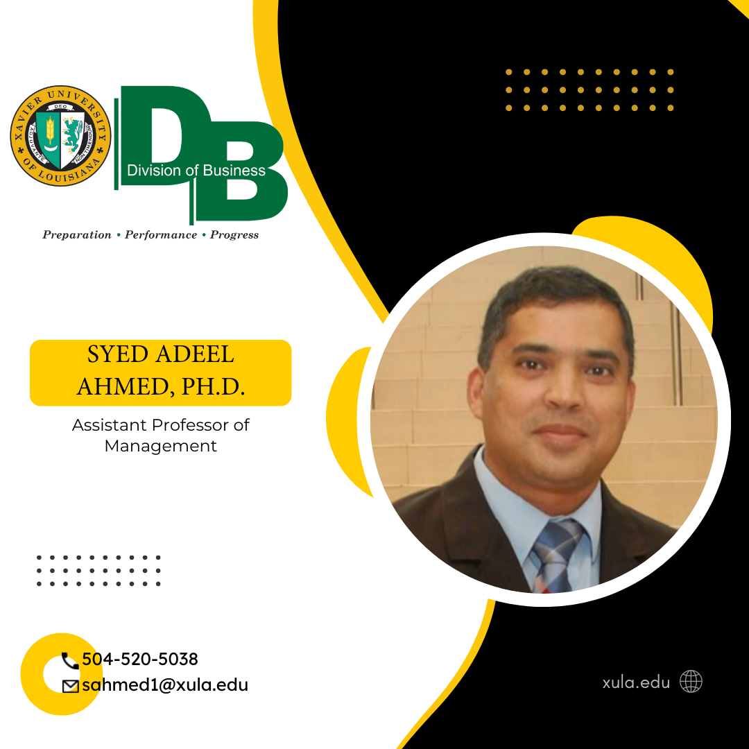 Syed Adeel Ahmed, Ph.D.