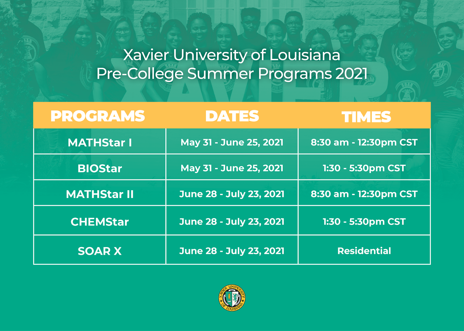 2021 Archives Xavier University of Louisiana