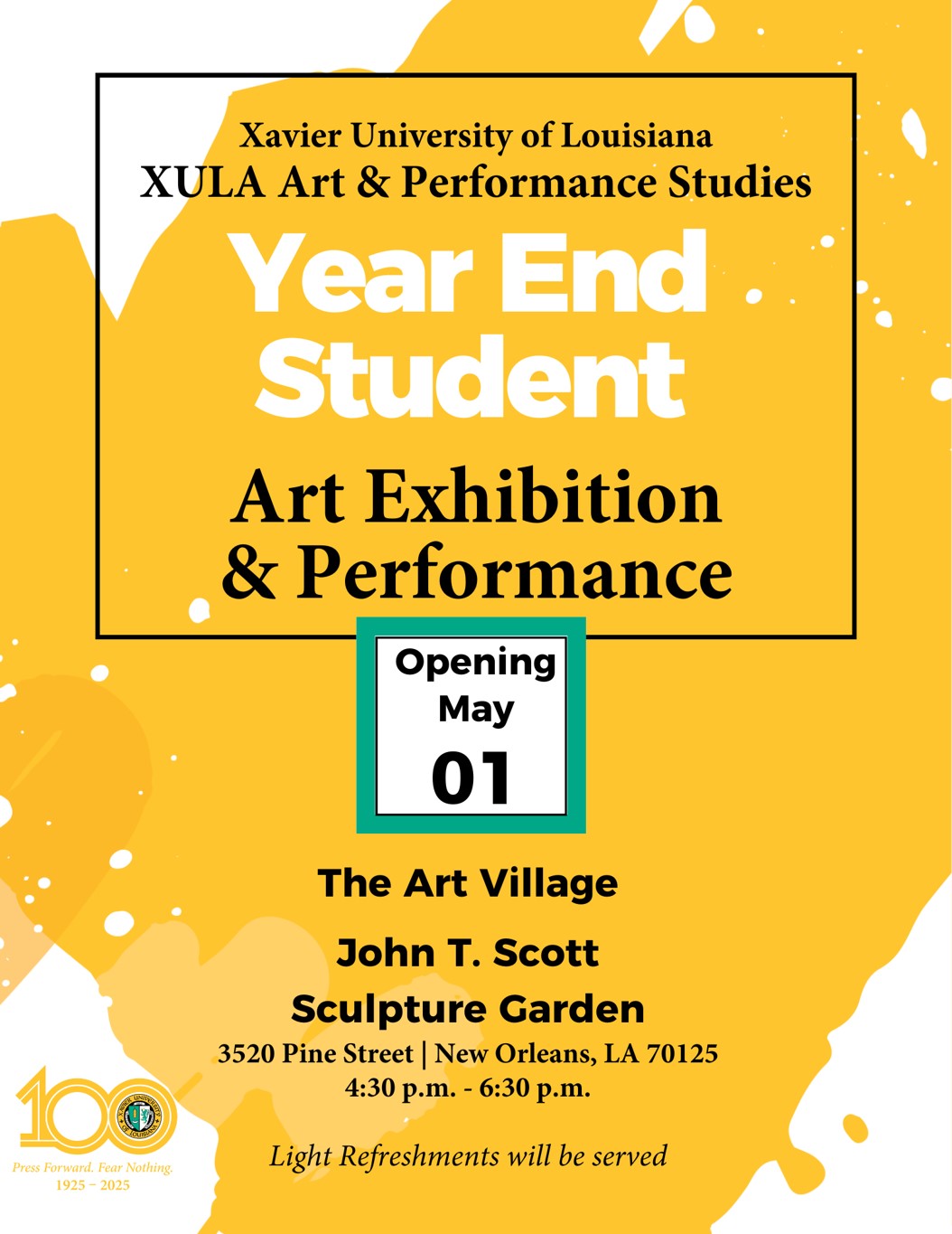 Year-End Student Art Exhibition & Performance