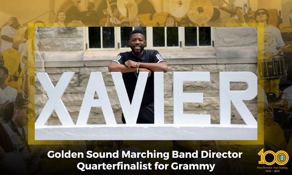 Xavier Golden Sound Director Quarterfinalist for Music Educator Award