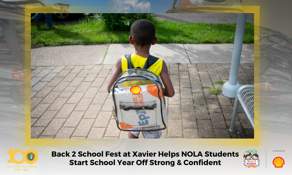 NOLA Back 2 School Fest Backpack & Supply Distribution Presented by Shell  Helps Students Start the School Year Strong