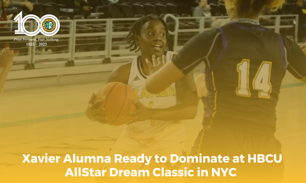 Nia Bishop ('23) was chosen to play during the HBCU Allstar Dream Team game in Harlem