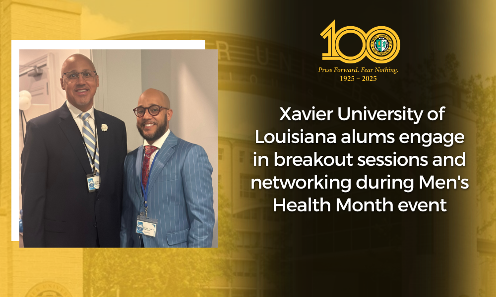 XULA Alums participate in Black Men's Health Meeting